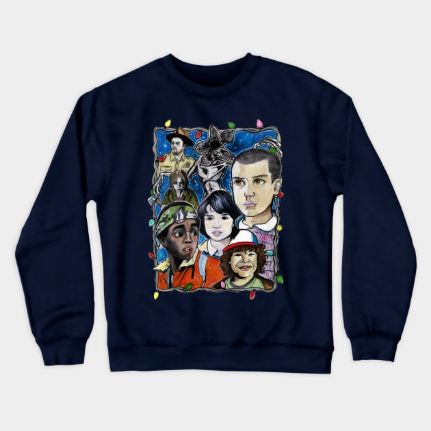 Stranger Things Crewneck Sweatshirt by SophieScruggs